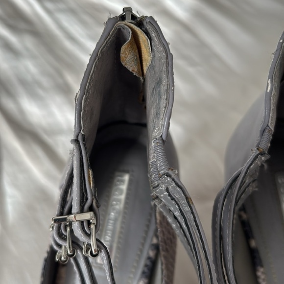 BCBGeneration Snake Print Heels - Picture 3 of 11